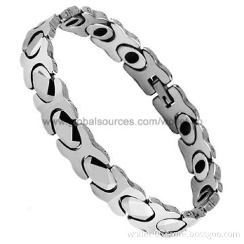 New Design Tungsten Bracelet with Shiny Polish, Best Gifts for Men